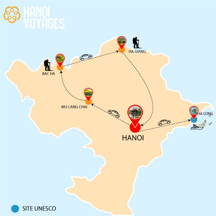 Circuit Vietnam du nord 16 jours