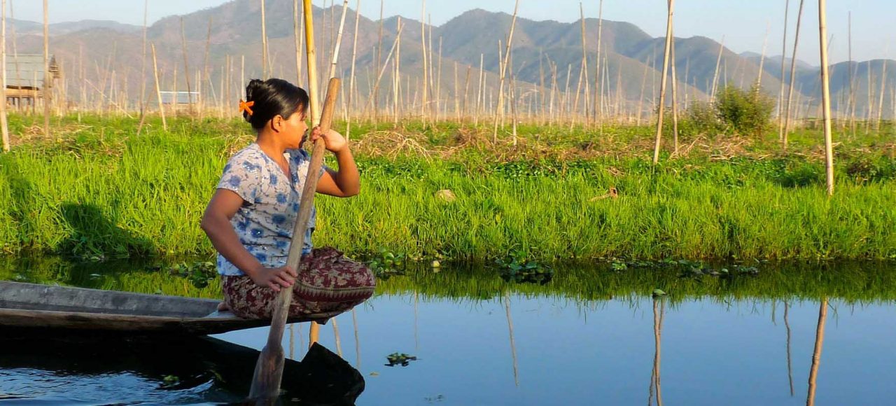 pêcheur rivière birmanie