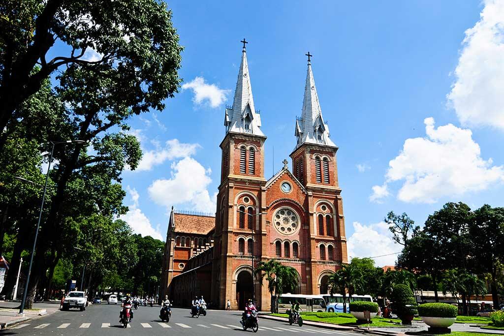 La cathédrale de Ho Chi MInh
