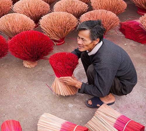 Village de l'encens à Hue