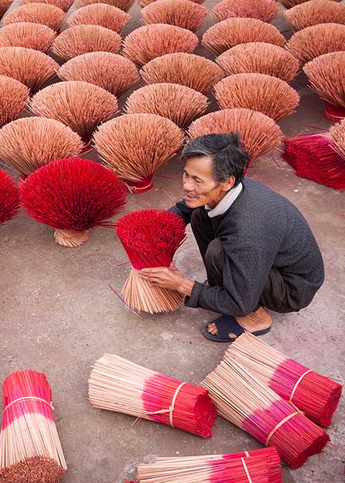 Village de l'encens à Hue