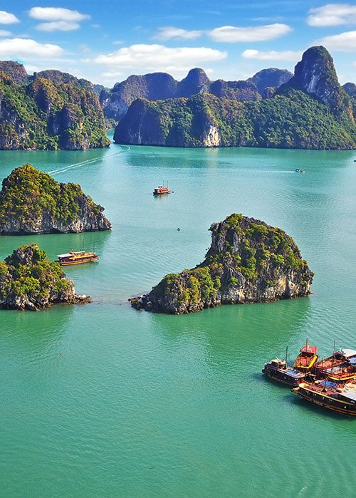La Baie d'Halong - paysage naturel spectaculaire