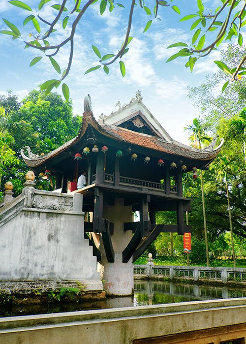 Le temple de la colonne unique