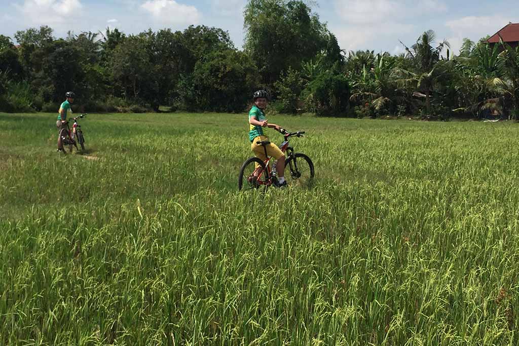 Vélo à Siem Reap