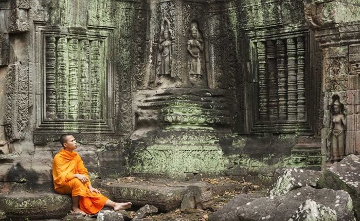 Monk Cambodge