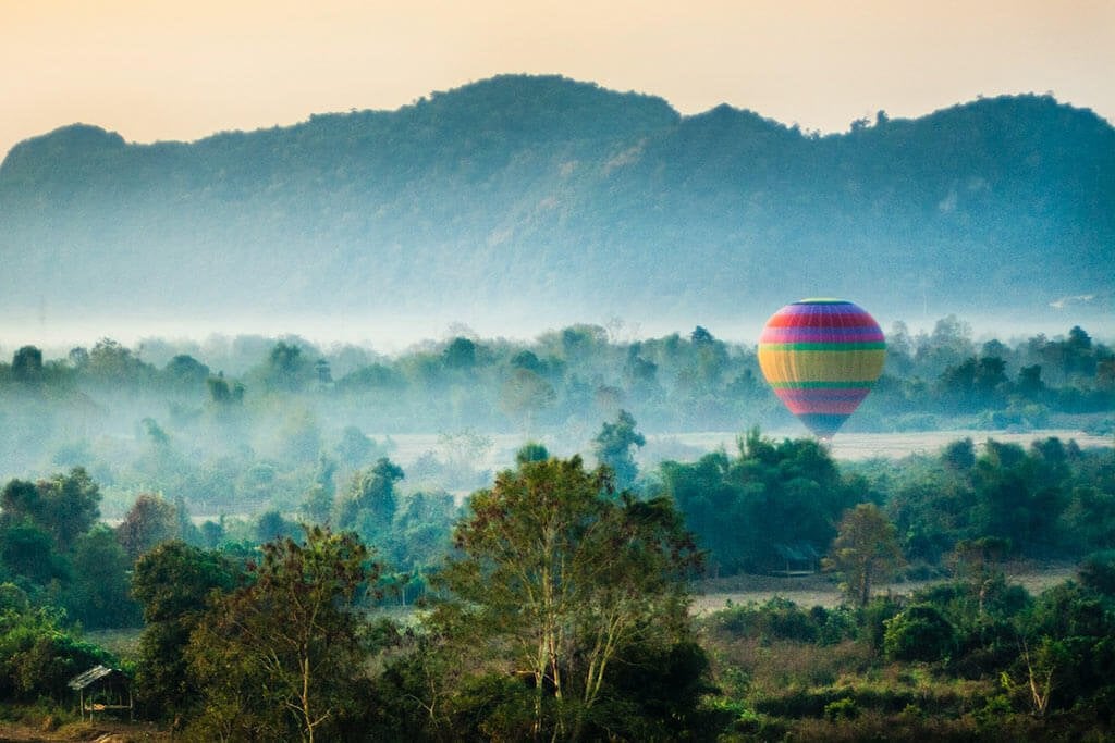 Montgolfiere - Vang Vieng