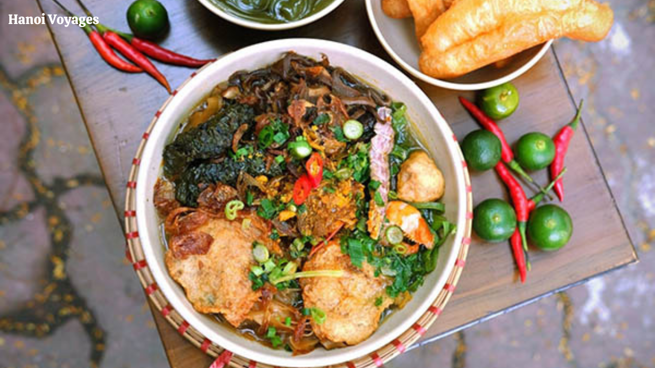 Prix d'un Voyage au Vietnam: cuisine Vietnam-banh đa cua
