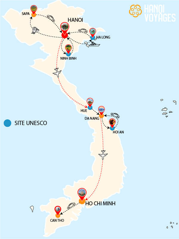 Circuit Vietnam 15 jours avec Sapa Circuit Vietnam 15 jours avec Sapa