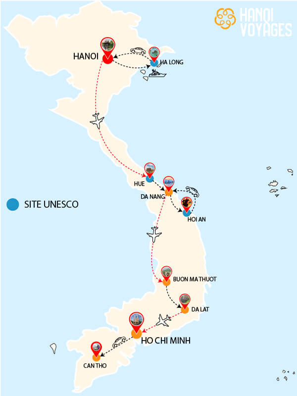 Circuit Vietnam 18 jours
