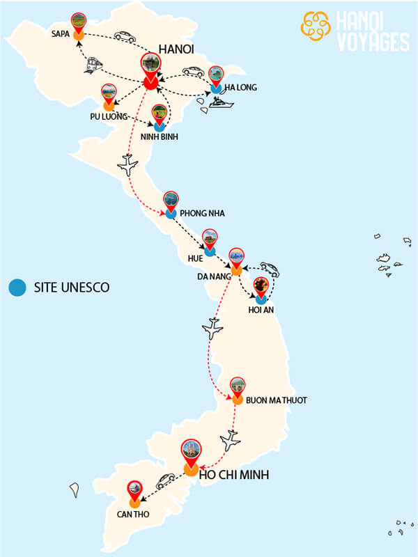 Circuit Vietnam 24 jours