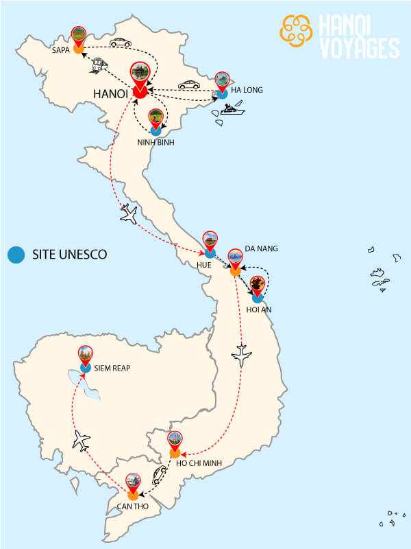 Circuit Vietnam Cambodge 18 jours avec Sapa Circuit Vietnam Cambodge 18 jours avec Sapa