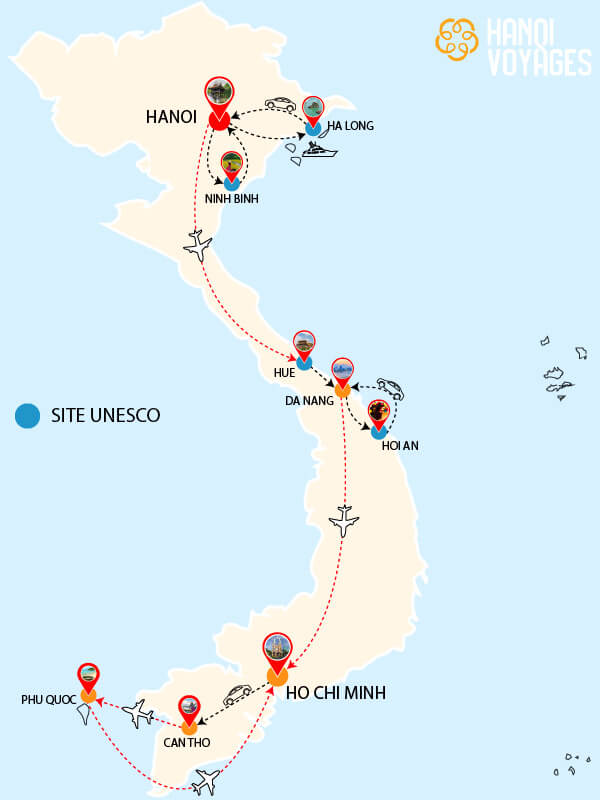 Circuit Vietnam en famille 15 jours