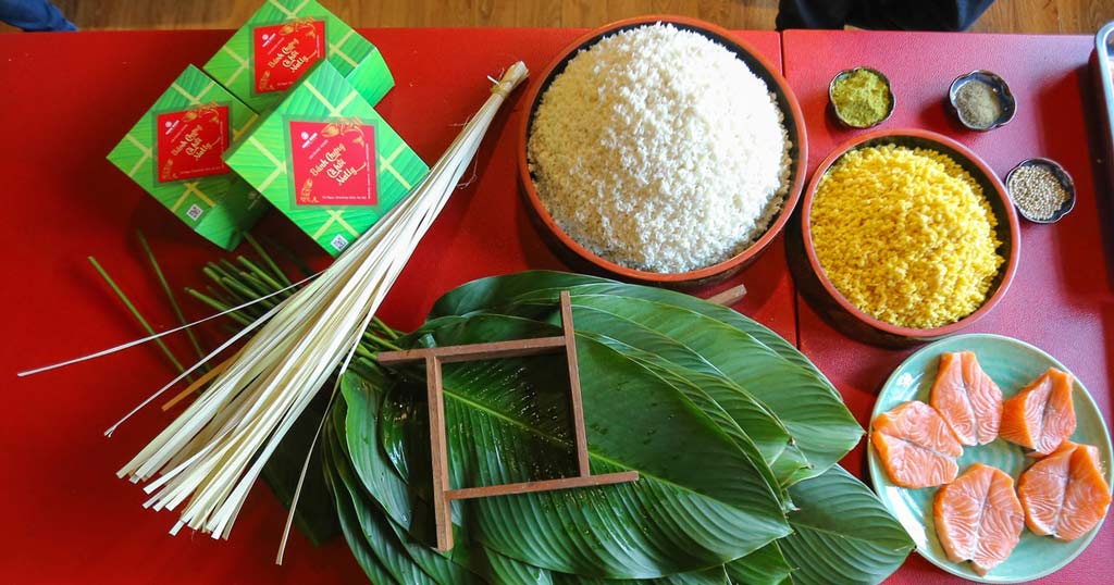 Ingrédients et Préparation de Banh chung