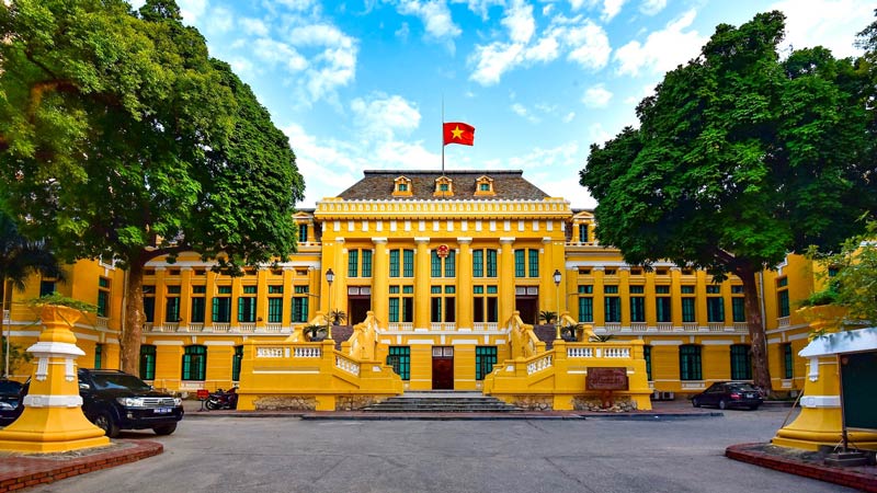 La Cour suprême à Hanoi