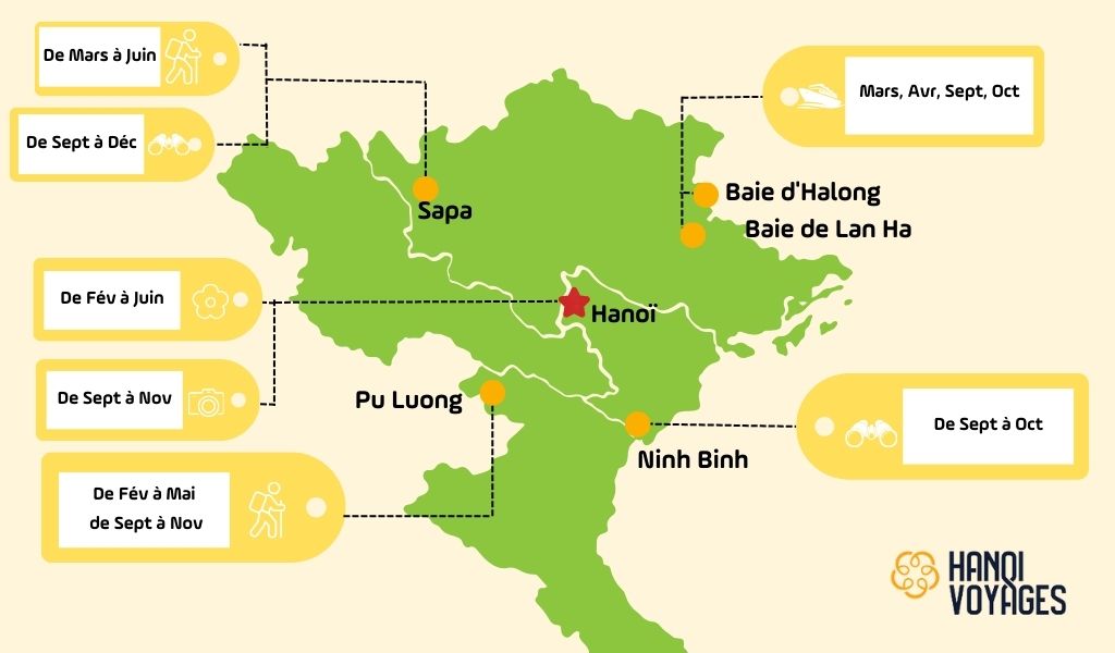 météo Vietnam: Quand partir au nord du Vietnam ?
