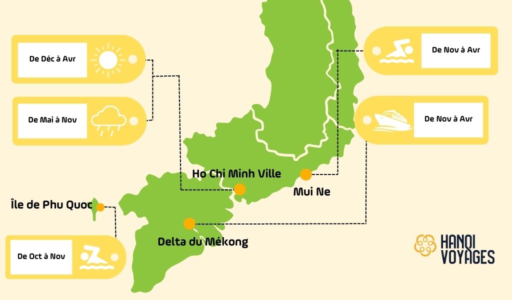 météo Vietnam: Quand partir au sud du Vietnam ?