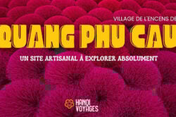 village de l'encens de Quang Phu Cau-Hanoi